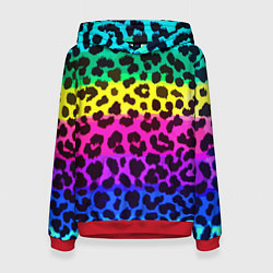 Женская толстовка Leopard Pattern Neon