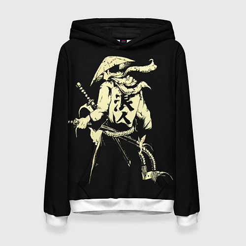 Женская толстовка Ниндзя-воин / 3D-Белый – фото 1