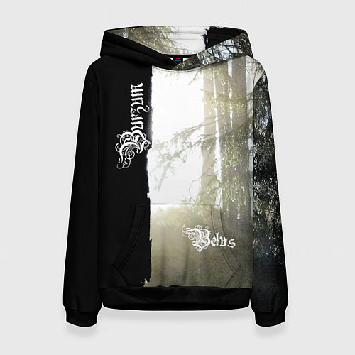 Женская толстовка Burzum - Belus / 3D-Черный – фото 1