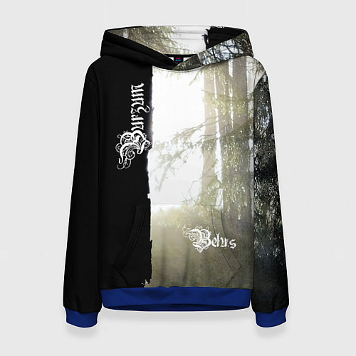 Женская толстовка Burzum - Belus / 3D-Синий – фото 1