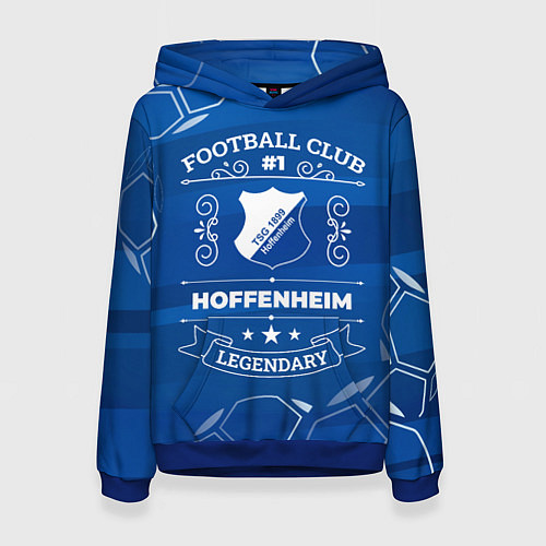 Женская толстовка Hoffenheim Football Club / 3D-Синий – фото 1