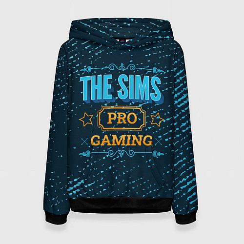 Женская толстовка The Sims Gaming PRO / 3D-Черный – фото 1