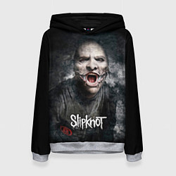 Толстовка-худи женская Slipknot - The Gray Chapter - Corey Taylor, цвет: 3D-меланж