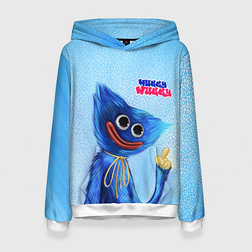 Женская толстовка Скромный Хаги Ваги / 3D-Белый – фото 1