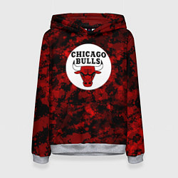 Женская толстовка CHICAGO BULLS ЧИКАГО БУЛЛС NBA