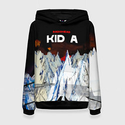 Женская толстовка Kid A - Radiohead