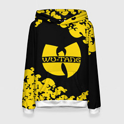 Толстовка-худи женская Wu bats, цвет: 3D-белый