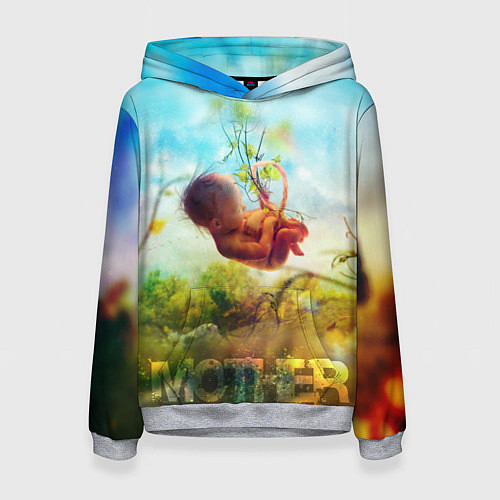 Женская толстовка Ребенок, будущим мамам / 3D-Меланж – фото 1