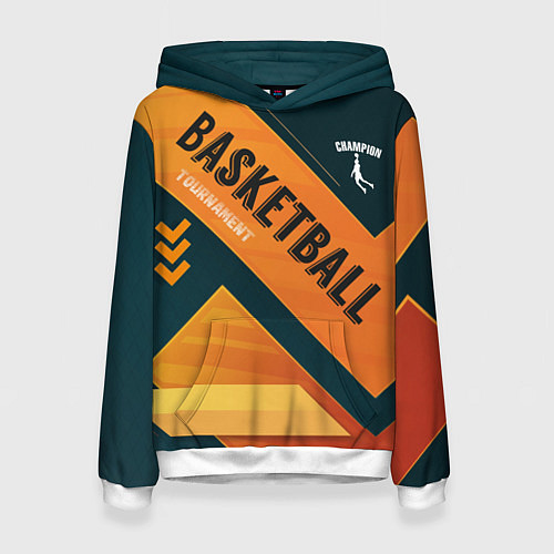 Женская толстовка Basketball Champion / 3D-Белый – фото 1