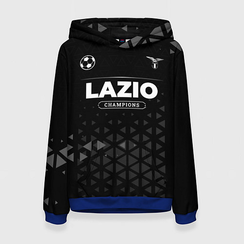 Женская толстовка Lazio Champions Uniform / 3D-Синий – фото 1