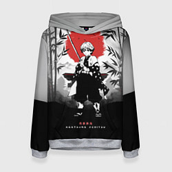 Женская толстовка ЗЕНИЦУ КЛИНОК, РАССЕКАЮЩИЙ ДЕМОНОВ