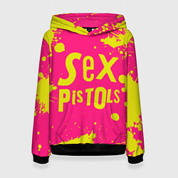 Женская толстовка Sex Pistols Yellow Logo