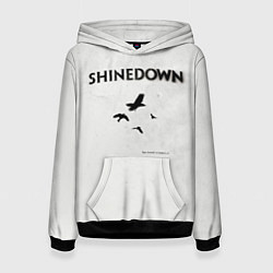 Толстовка-худи женская The Sound of Madness - Shinedown, цвет: 3D-черный