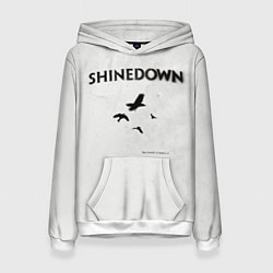 Толстовка-худи женская The Sound of Madness - Shinedown, цвет: 3D-белый