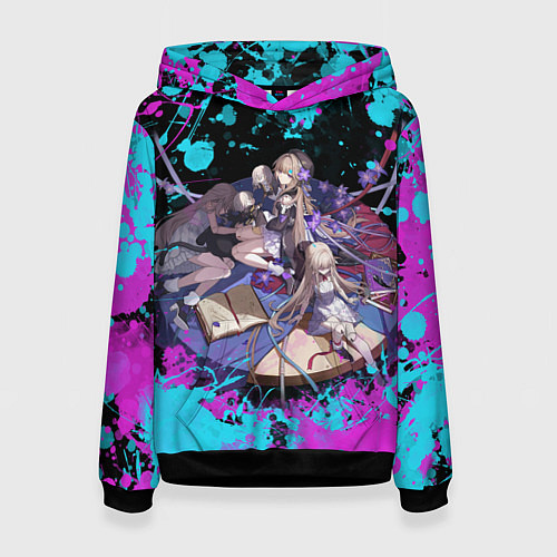 Женская толстовка Грета Honkai star rail / 3D-Черный – фото 1