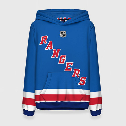 Женская толстовка Артемий Панарин Rangers / 3D-Синий – фото 1