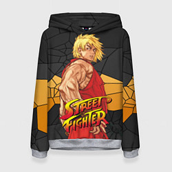 Женская толстовка Кен Мастерс - Street Fighter