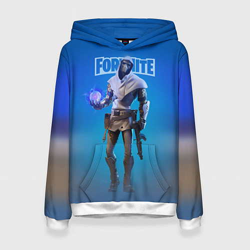 Женская толстовка Fortnite Fusion skin Video game Hero / 3D-Белый – фото 1