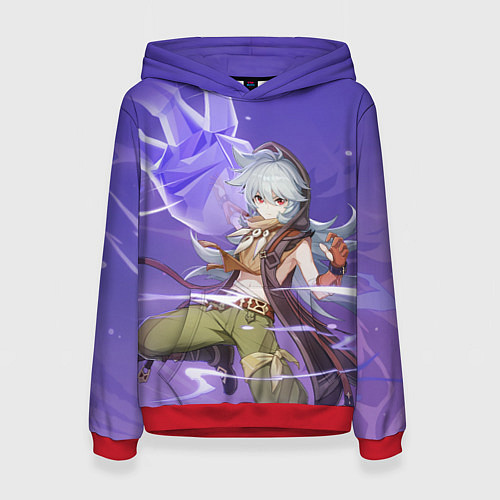 Женская толстовка Razor Genshin Impact / 3D-Красный – фото 1