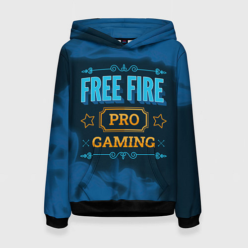 Женская толстовка Игра Free Fire: PRO Gaming / 3D-Черный – фото 1