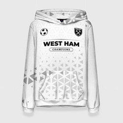 Женская толстовка West Ham Champions Униформа