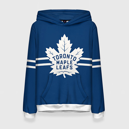 Женская толстовка Торонто Мейпл Лифс Форма / 3D-Белый – фото 1