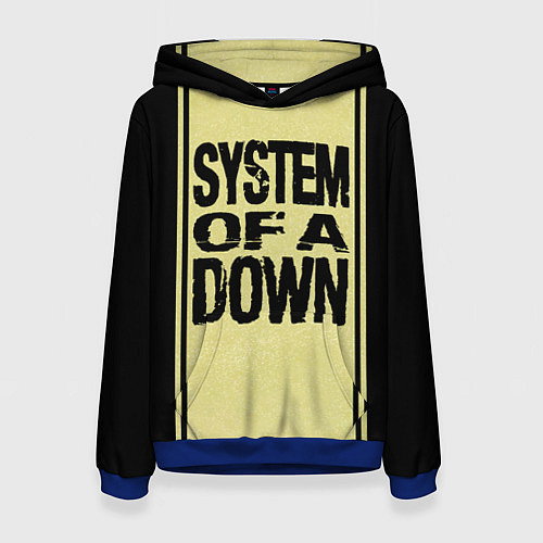 Женская толстовка System of a Down: 5 Album Bundle / 3D-Синий – фото 1