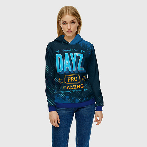 Женская толстовка Игра DayZ: PRO Gaming / 3D-Синий – фото 3
