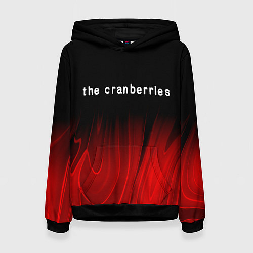 Женская толстовка The Cranberries Red Plasma / 3D-Черный – фото 1