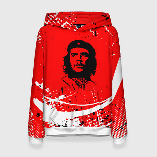 Женская толстовка CHE GUEVARA - КРАСКА / 3D-Белый – фото 1