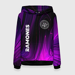 Женская толстовка Ramones Violet Plasma