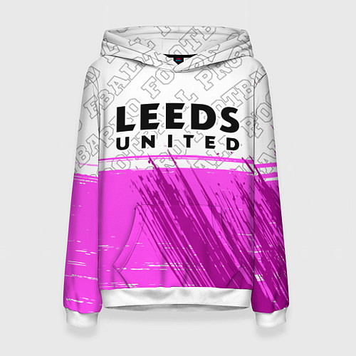 Женская толстовка Leeds United Pro Football / 3D-Белый – фото 1