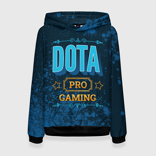 Женская толстовка Игра Dota: PRO Gaming / 3D-Черный – фото 1