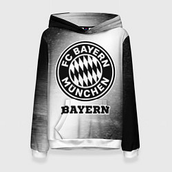 Толстовка-худи женская Bayern Sport на светлом фоне, цвет: 3D-белый