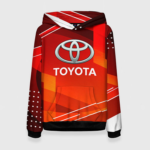 Женская толстовка Toyota Abstraction Sport / 3D-Черный – фото 1