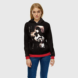 Толстовка-худи женская Picture Show - The Cure, цвет: 3D-красный — фото 2