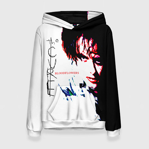 Женская толстовка Bloodflowers - The Cure / 3D-Белый – фото 1
