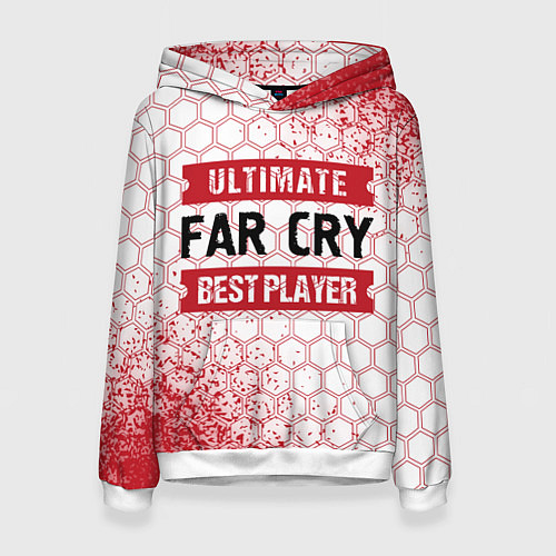 Женская толстовка Far Cry: Best Player Ultimate / 3D-Белый – фото 1