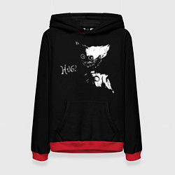 Толстовка-худи женская POPPY PLAYTIME ХАГИ ВАГИ В ТЕНИ, цвет: 3D-красный