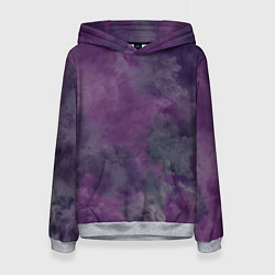 Женская толстовка Фиолетовые туманности