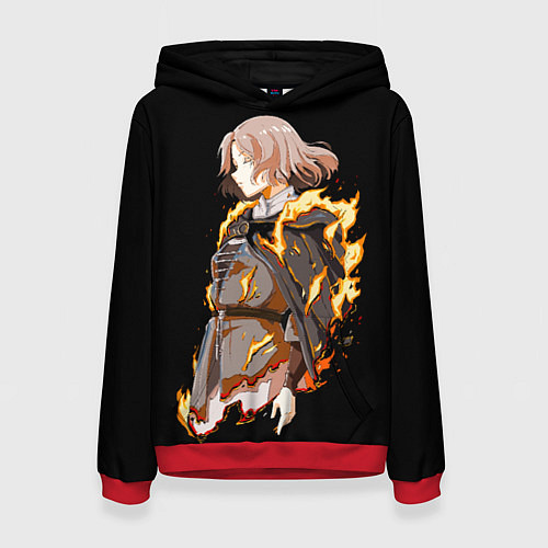 Женская толстовка Elden Ring - Мелина / 3D-Красный – фото 1