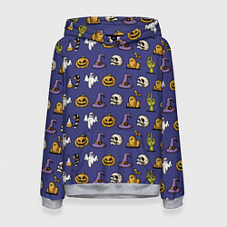 Женская толстовка Halloween pattern