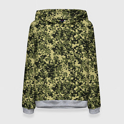 Женская толстовка Камуфляж Flecktarn Jeitai