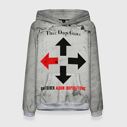 Женская толстовка Outsider Album Inspirations - Three Days Grace