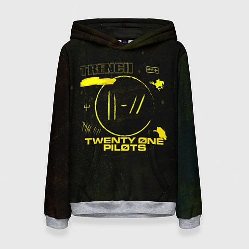 Женская толстовка Twenty One Pilots Trench / 3D-Меланж – фото 1