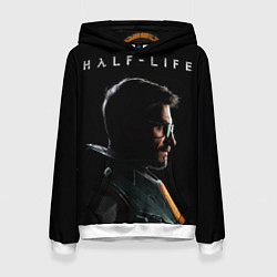 Толстовка-худи женская Gordon - half life, цвет: 3D-белый