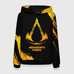 Женская толстовка Assassins Creed - gold gradient