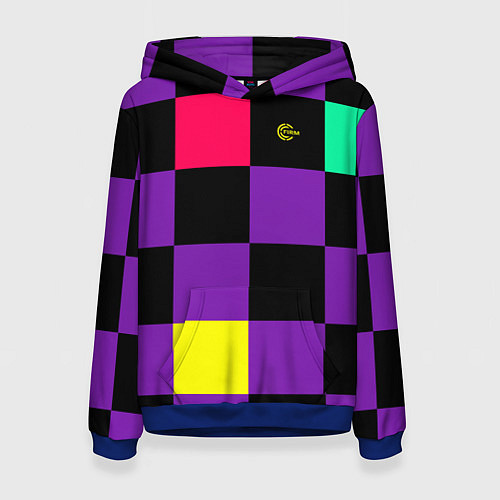 Женская толстовка FIRM прямо из 80х / 3D-Синий – фото 1