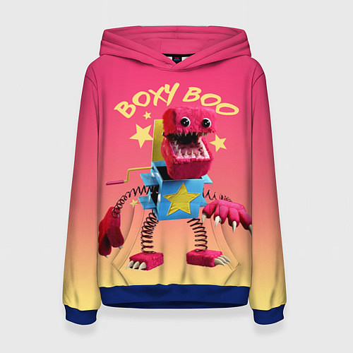 Женская толстовка Project Playtime Бокси Бу / 3D-Синий – фото 1