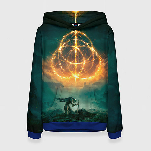 Женская толстовка Elden Ring / 3D-Синий – фото 1